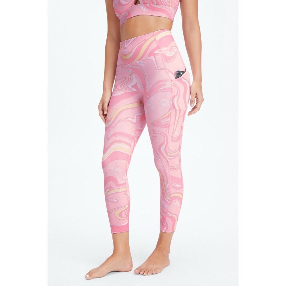 Fabletics Oasis PureLuxe High-Waisted Capri Leggings size Small